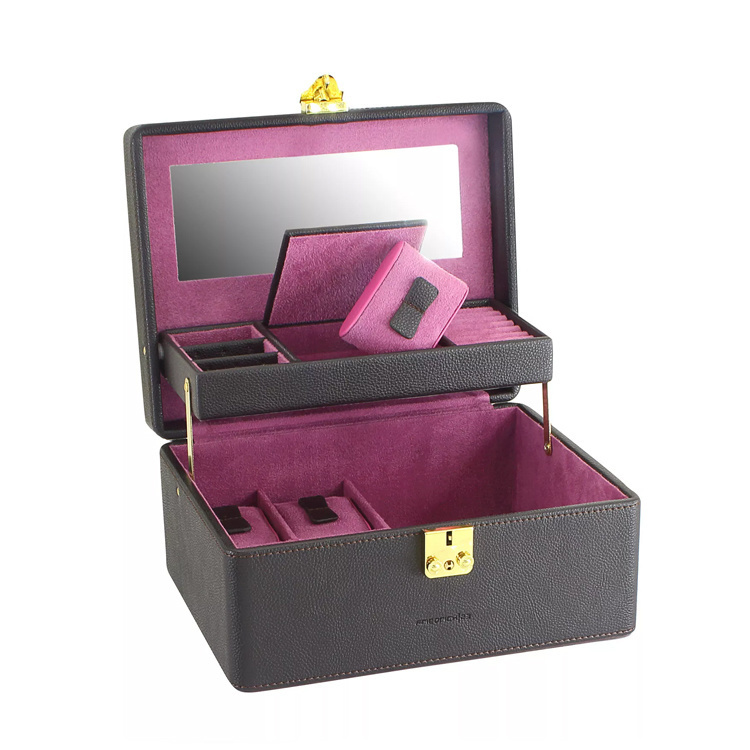 FRIEDRICH Schmuckkoffer Ascot - Dunkel braun