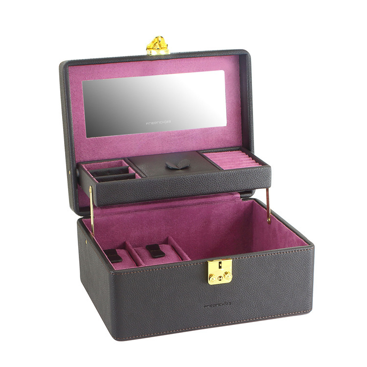 FRIEDRICH Schmuckkoffer Ascot - Dunkel braun