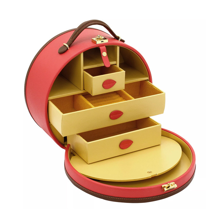 FRIEDRICH Kosmetik-Schmuckkoffer Ascot - Koralle