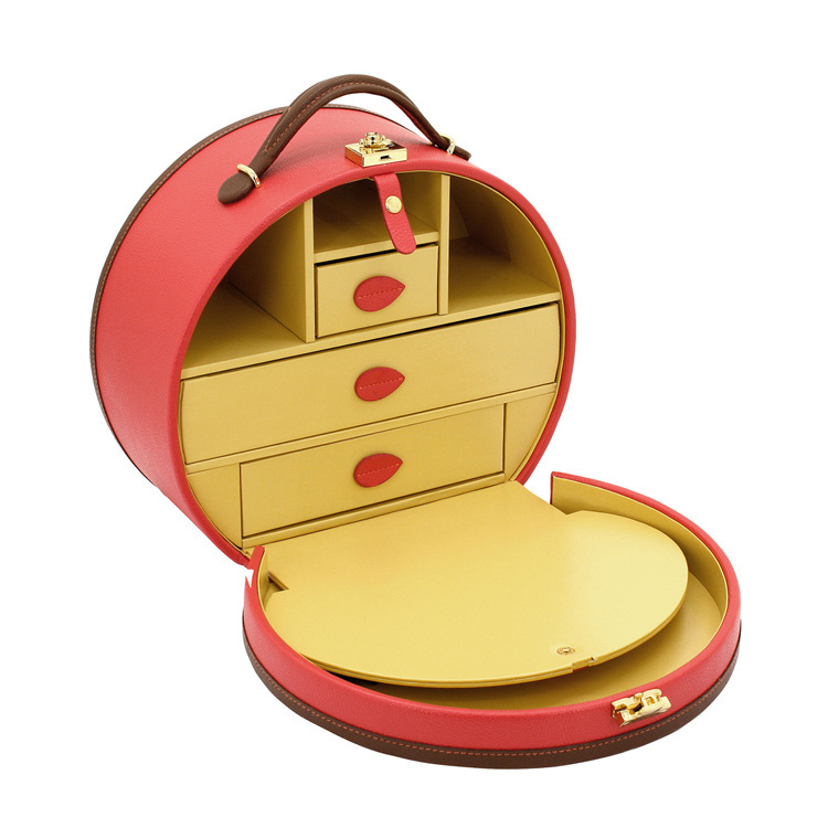 FRIEDRICH Kosmetik-Schmuckkoffer Ascot - Koralle