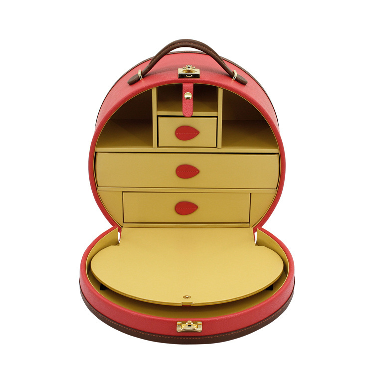 FRIEDRICH Kosmetik-Schmuckkoffer Ascot - Koralle