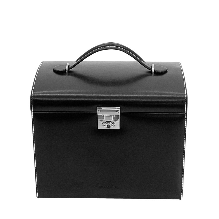 FRIEDRICH Schmuckkoffer London S - Schwarz/Silver