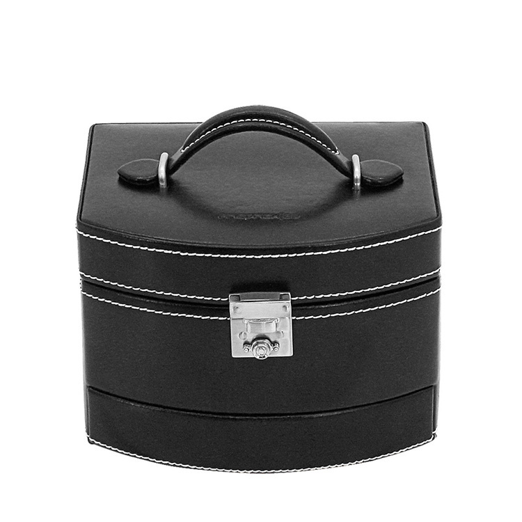 FRIEDRICH Schmuckkoffer London S - Schwarz/Silver