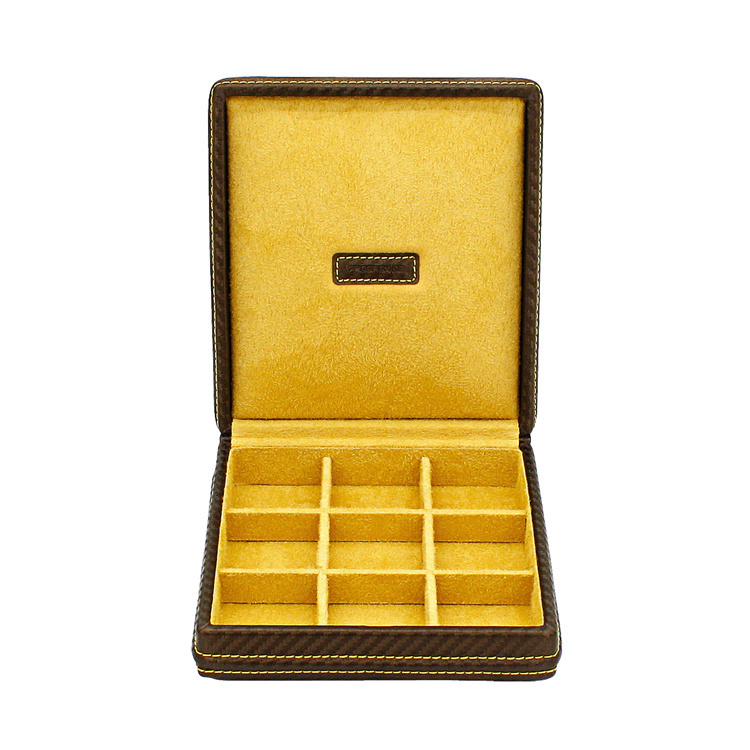 FRIEDRICH Manschetten- und Ringbox Carbon - Braun