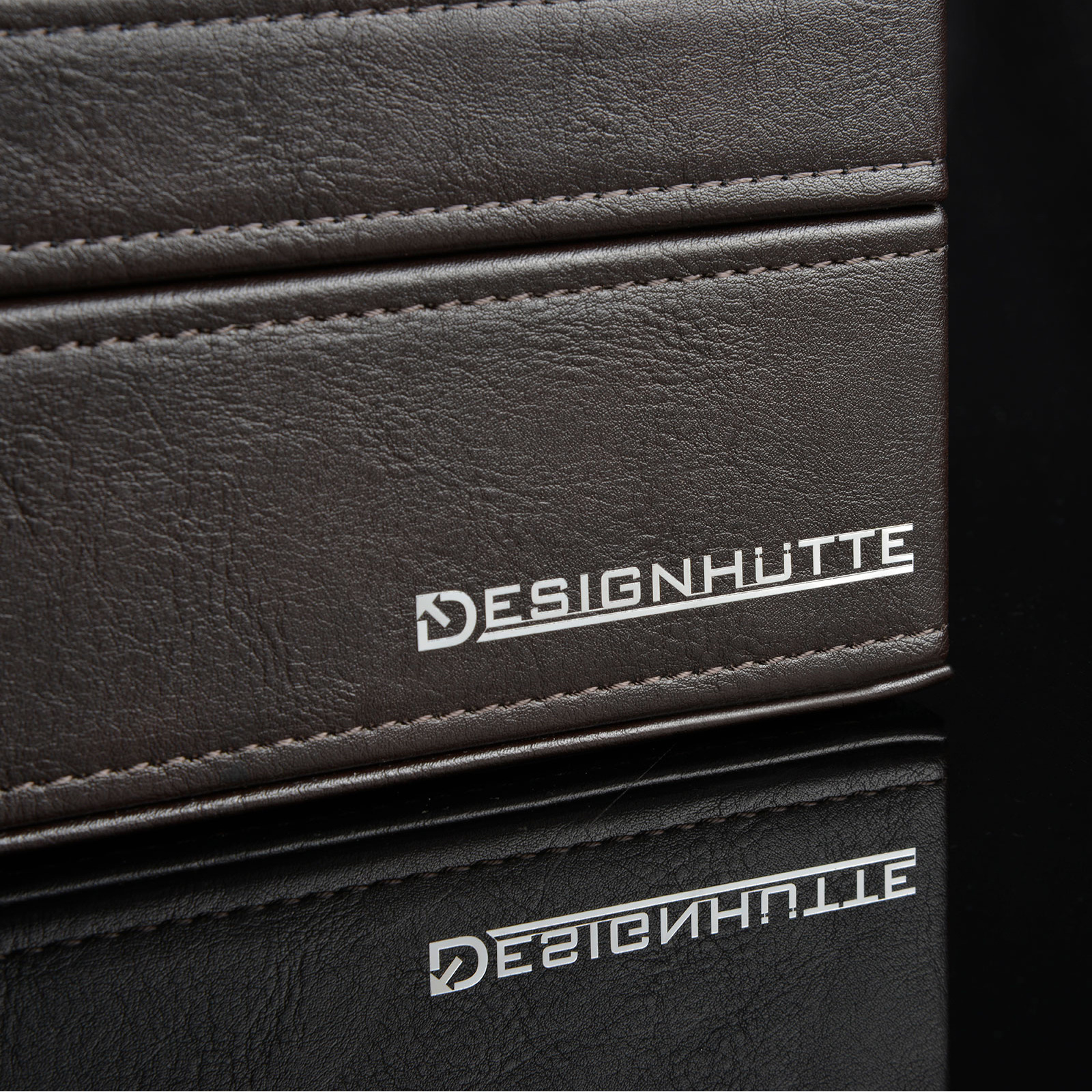 Designhütte Uhrenbox Seattle 10 - Dunkelbraun