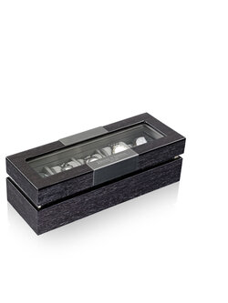 Heisse & Söhne Uhrenbox mit Sichtfenster Executive 5 - Quercus