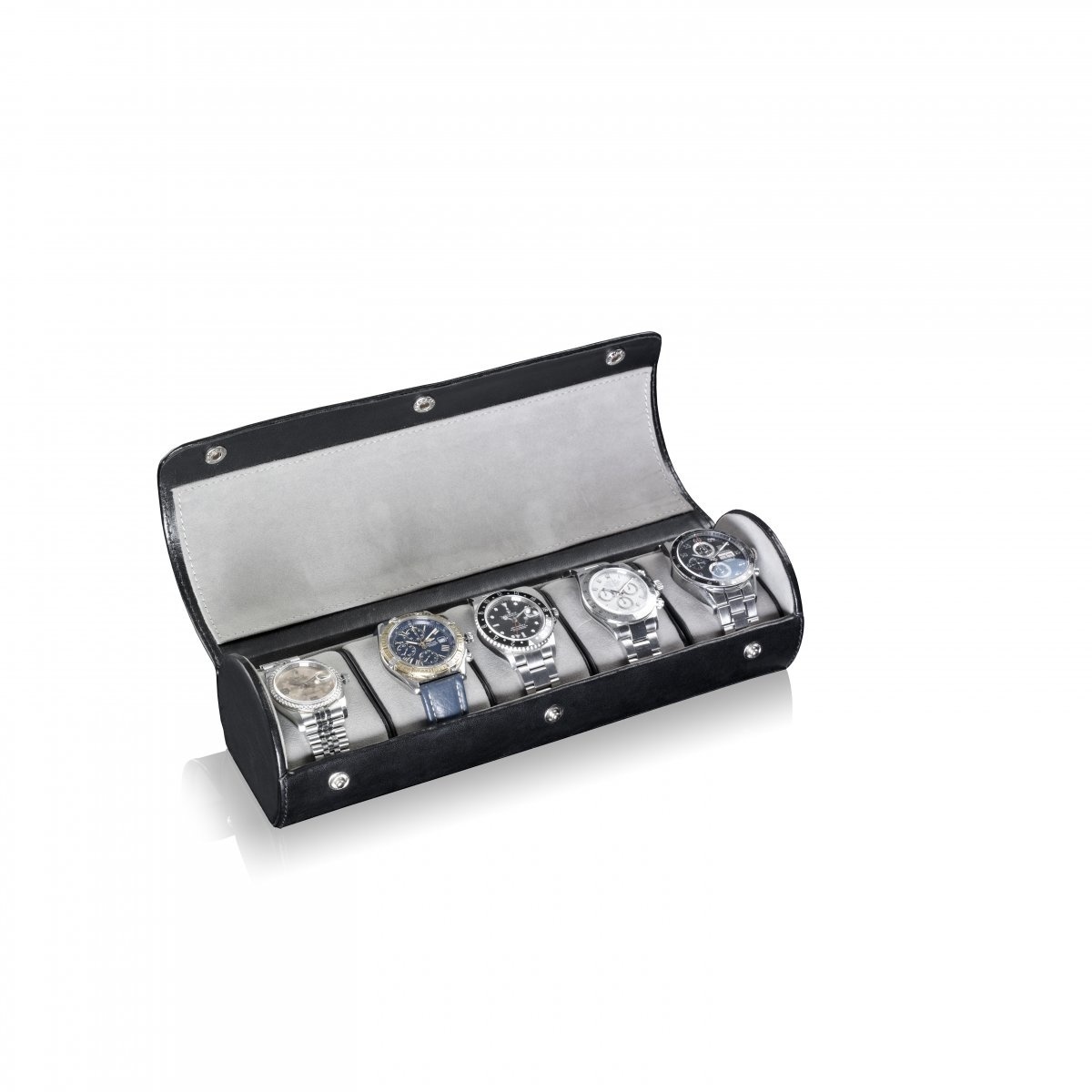 Heisse & Söhne  Uhrenrolle James 5 - Schwarz