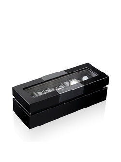Heisse & Söhne Uhrenbox Executive 5 - Schwarz