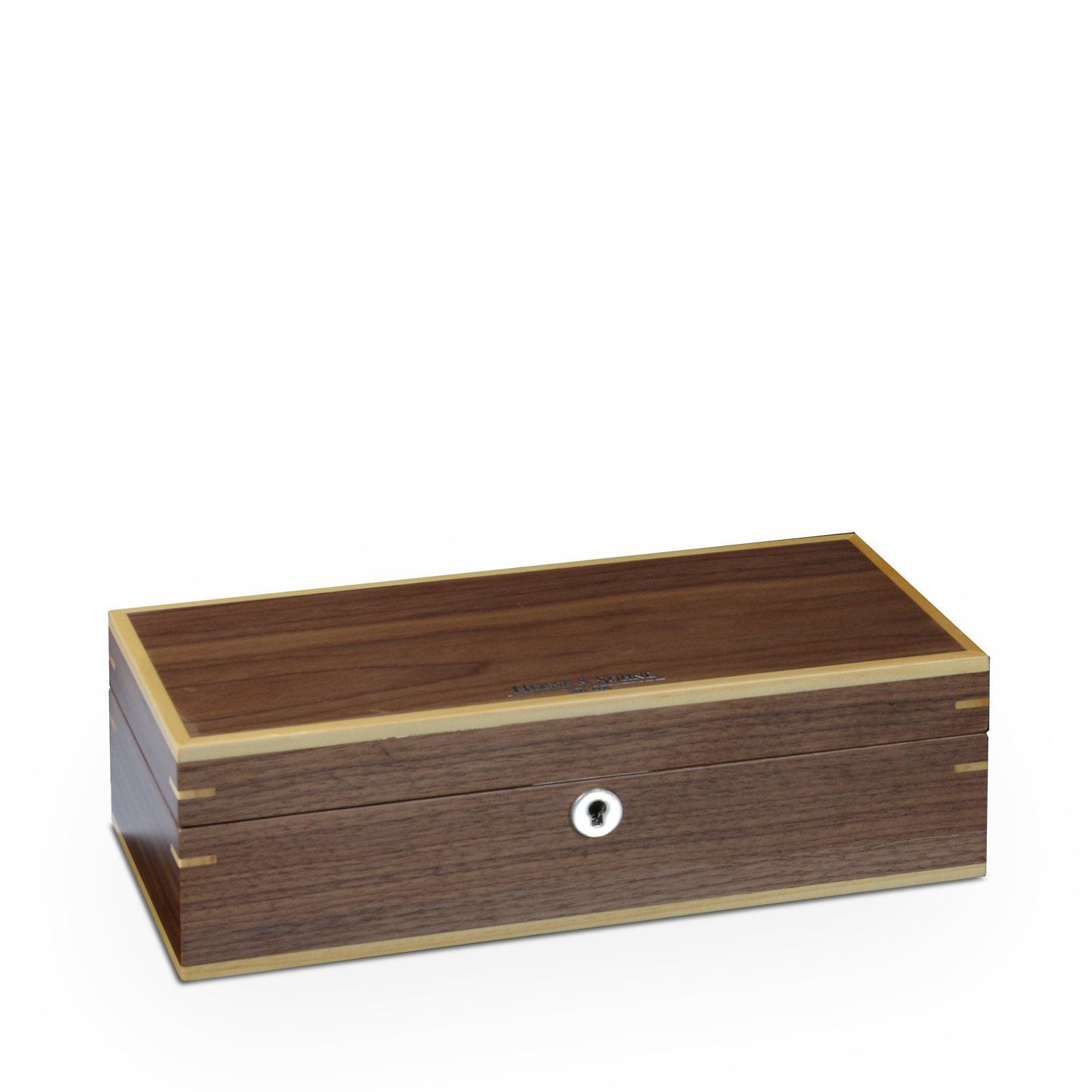 Heisse & Söhne  Uhrenbox Aberdeen 5 - Walnuss