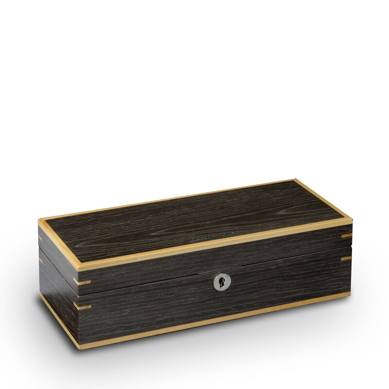 Heisse & Söhne  Uhrenbox Aberdeen 5 - Schwarz