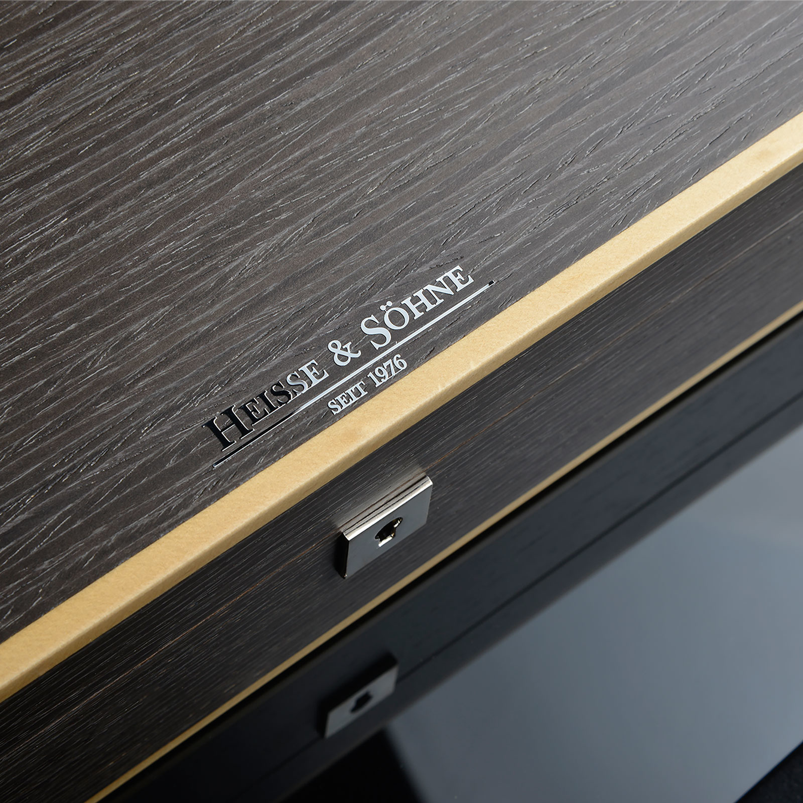 Heisse & Söhne  Uhrenbox Aberdeen 5 - Schwarz