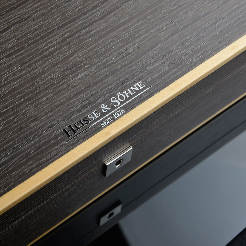 Heisse & Söhne Uhrenbox Aberdeen 10 - Schwarz
