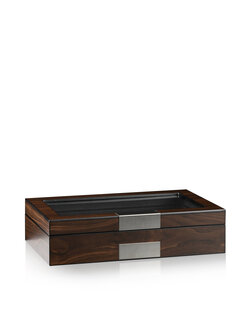 Heisse & Söhne Uhrenbox Monteray 8+ - Walnuss Seidenmatt