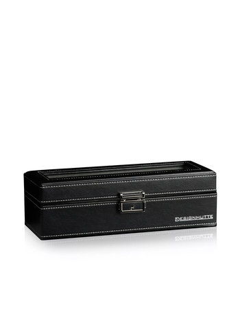 Designhütte Uhrenbox Houston 5 - Schwarz