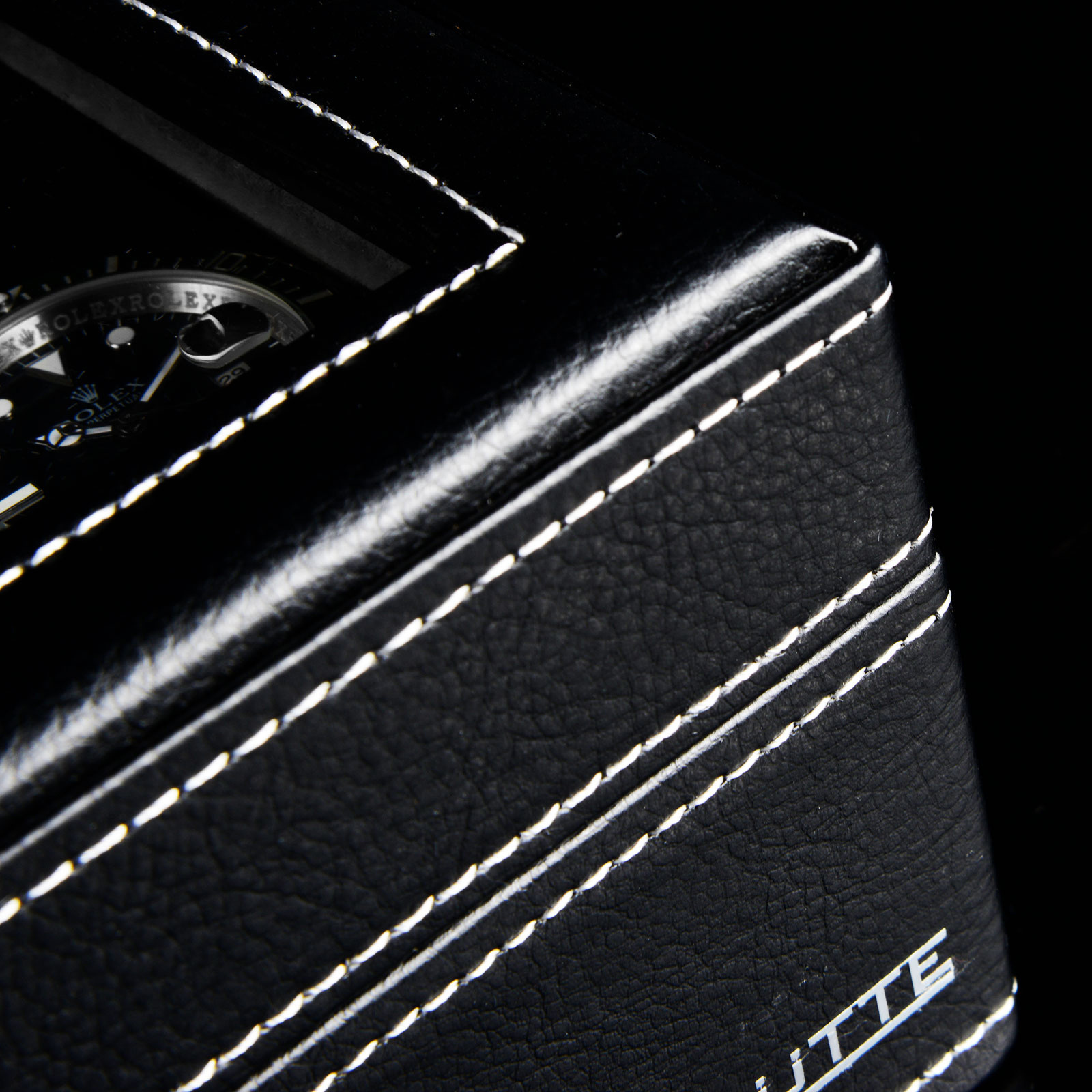 Designhütte Uhrenbox Houston 5 - Schwarz