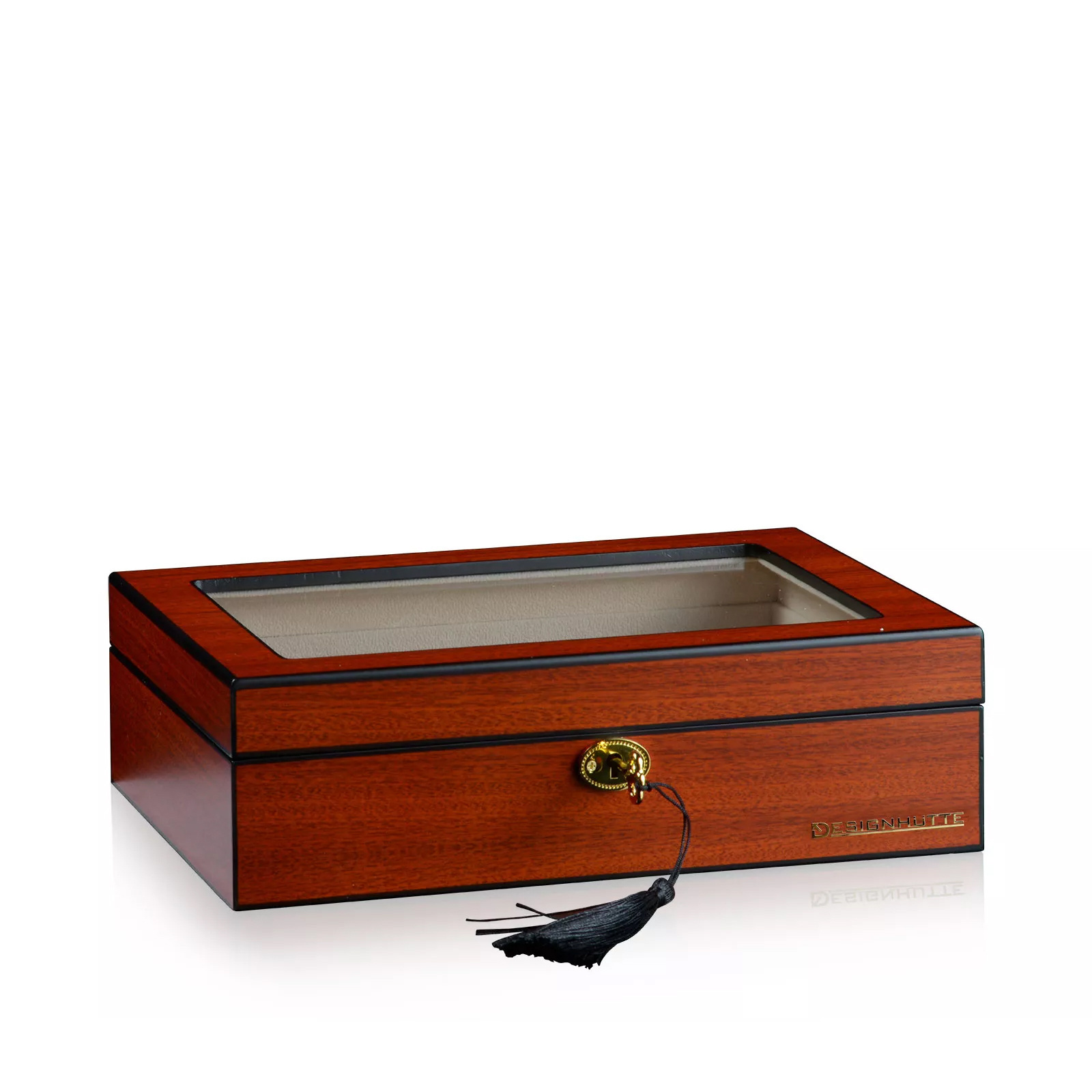 Designhütte Uhrenbox Auckland 10 - Kirsche