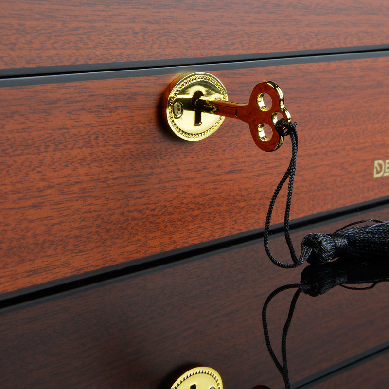 Designhütte Uhrenbox Auckland 6 - Kirsche