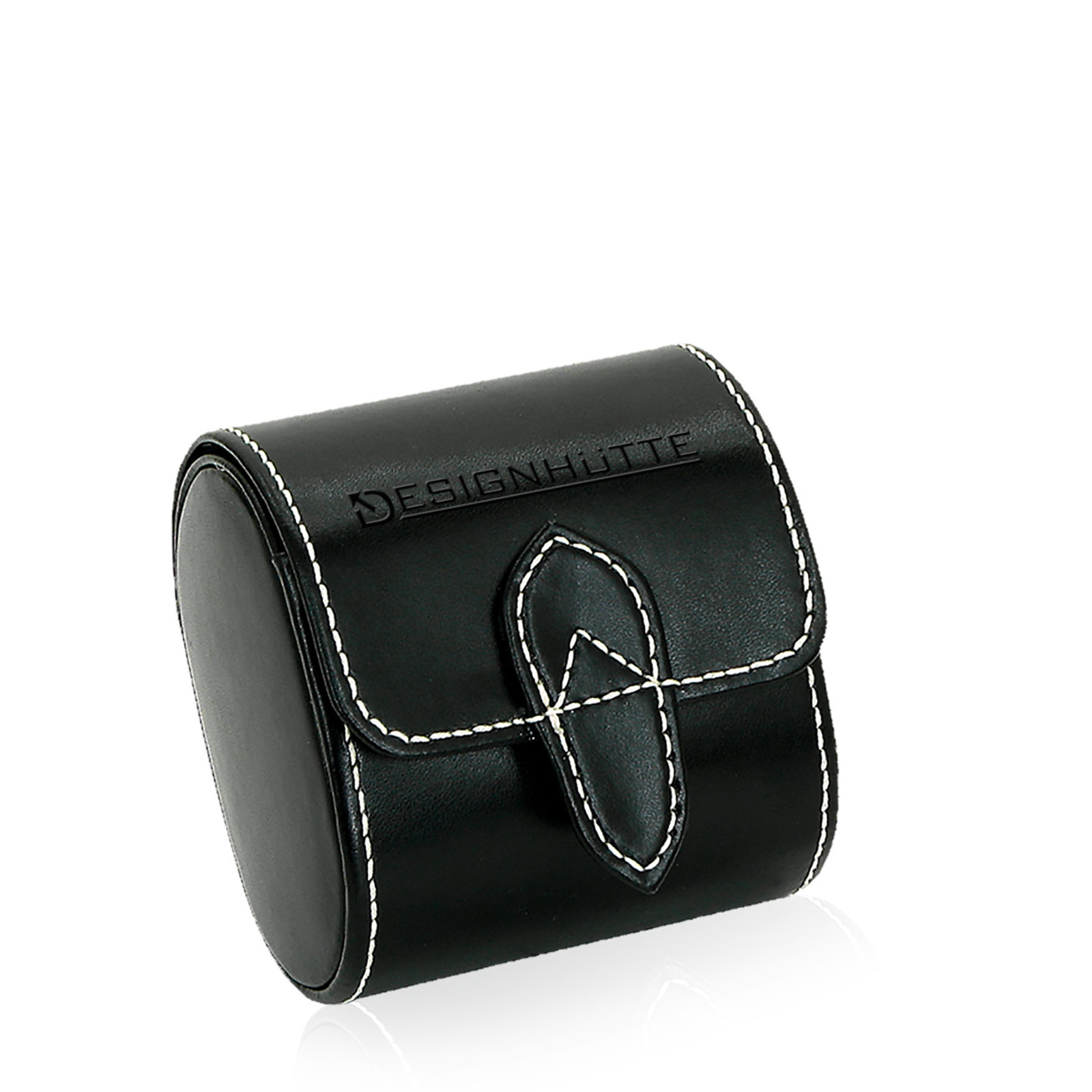 Designhütte Uhrenbox Solid 1 - Schwarz