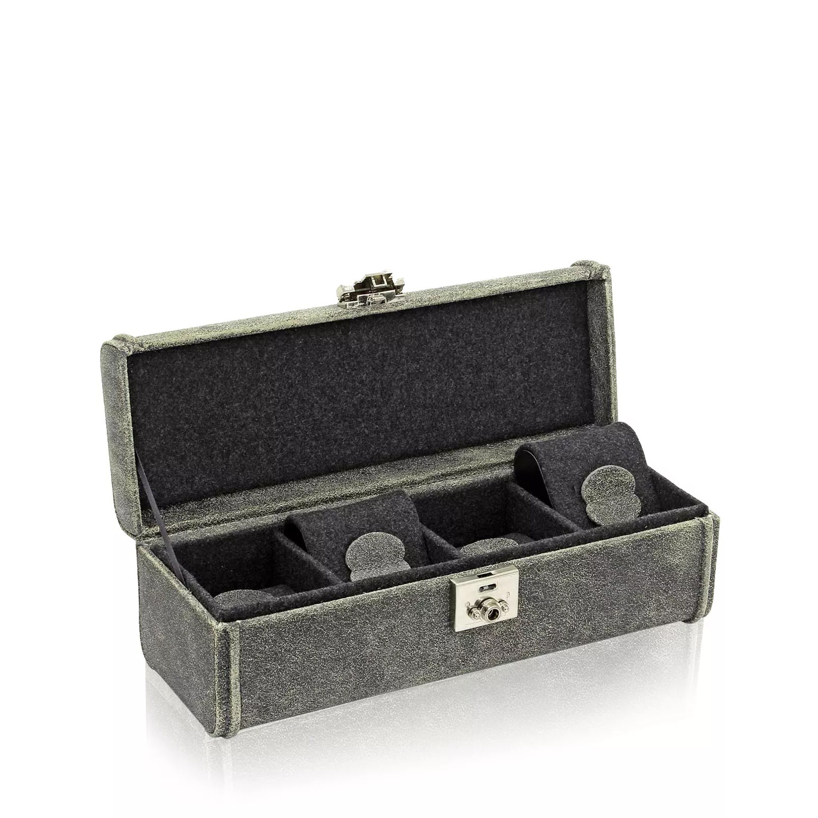 FRIEDRICH Uhrenkasten Cubano 4 - Grau