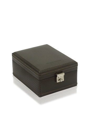 FRIEDRICH Uhrenkasten Carbon 4 - Dunkelbraun