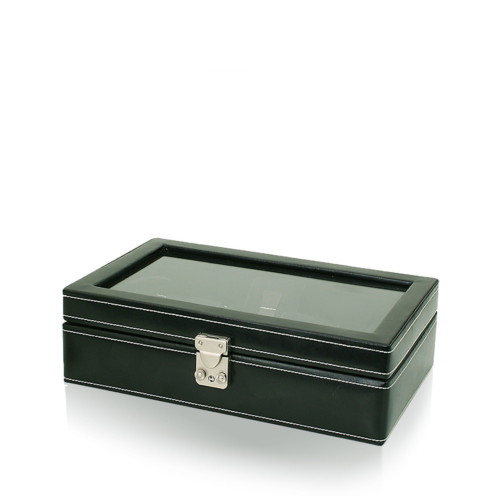 FRIEDRICH  Uhrenbox mit Sichtfenster London 10 - Schwarz