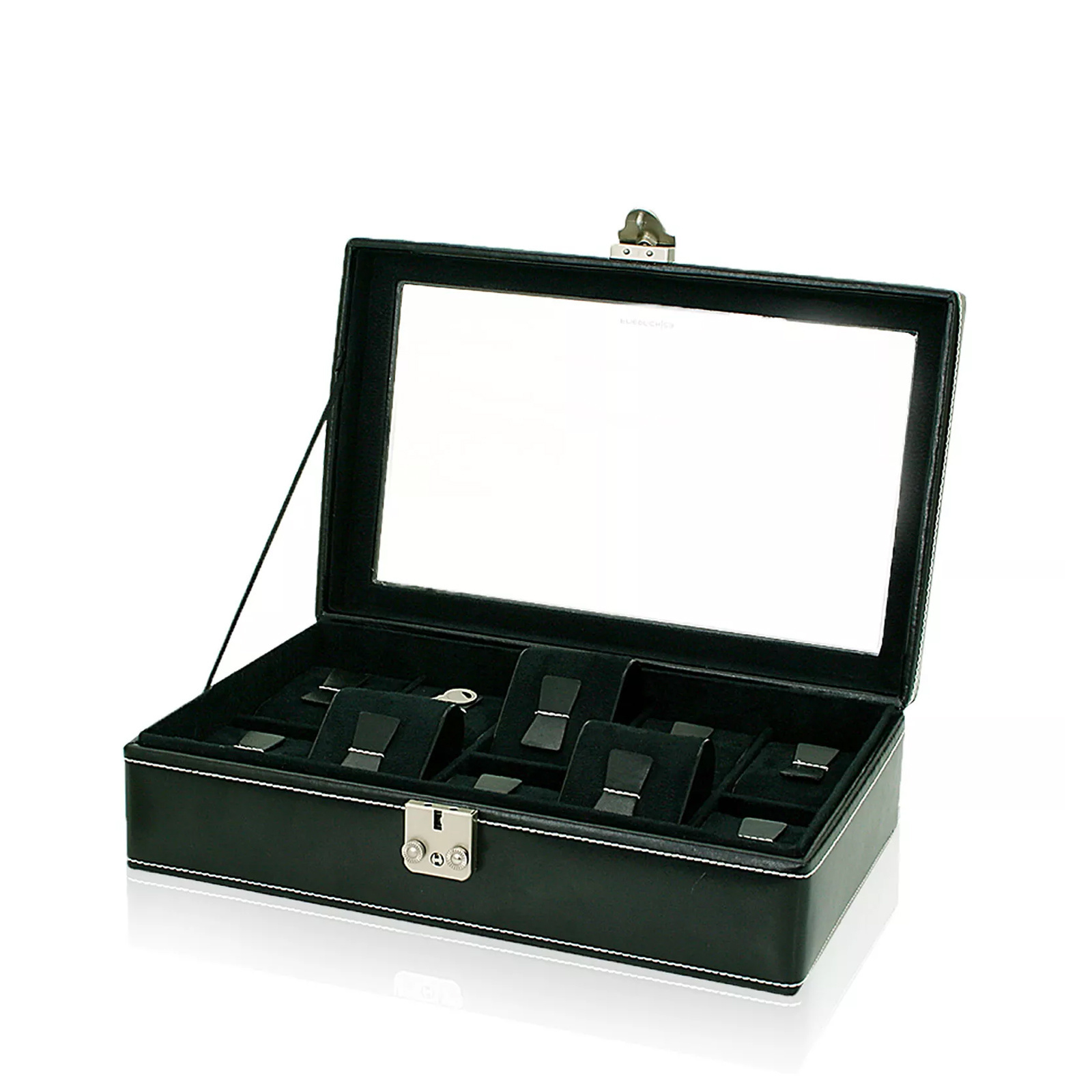 FRIEDRICH  Uhrenbox mit Sichtfenster London 10 - Schwarz