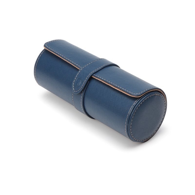 Modalo Uhrenrolle Dyon für 3 Uhren Blau