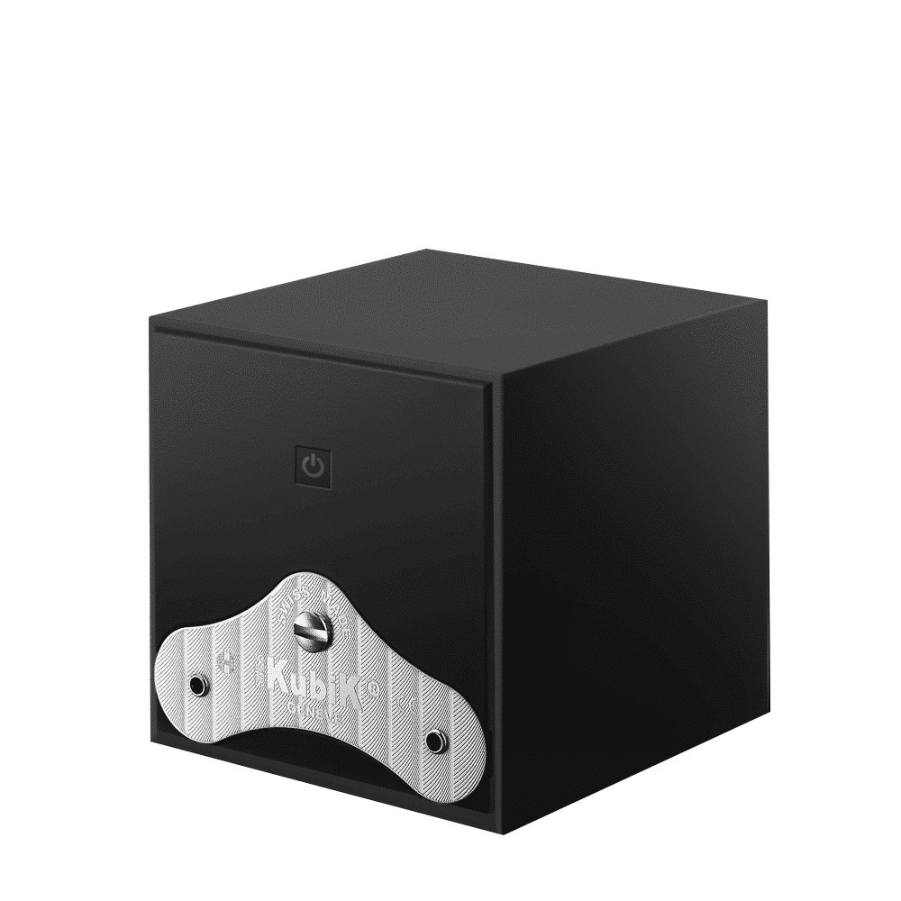 SWISS KUBIK Uhrenbeweger ABS Starterbox - Schwarz