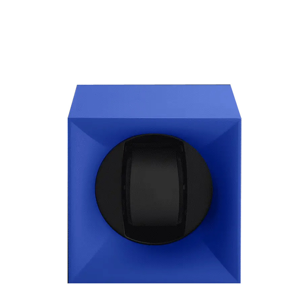 SWISS KUBIK Uhrenbeweger ABS Starterbox - Blau