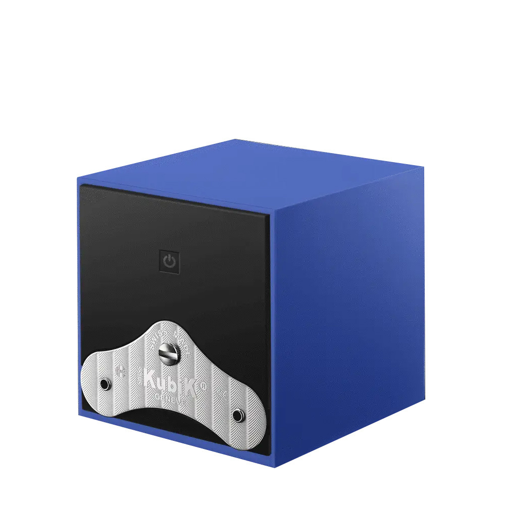 SWISS KUBIK Uhrenbeweger ABS Starterbox - Blau