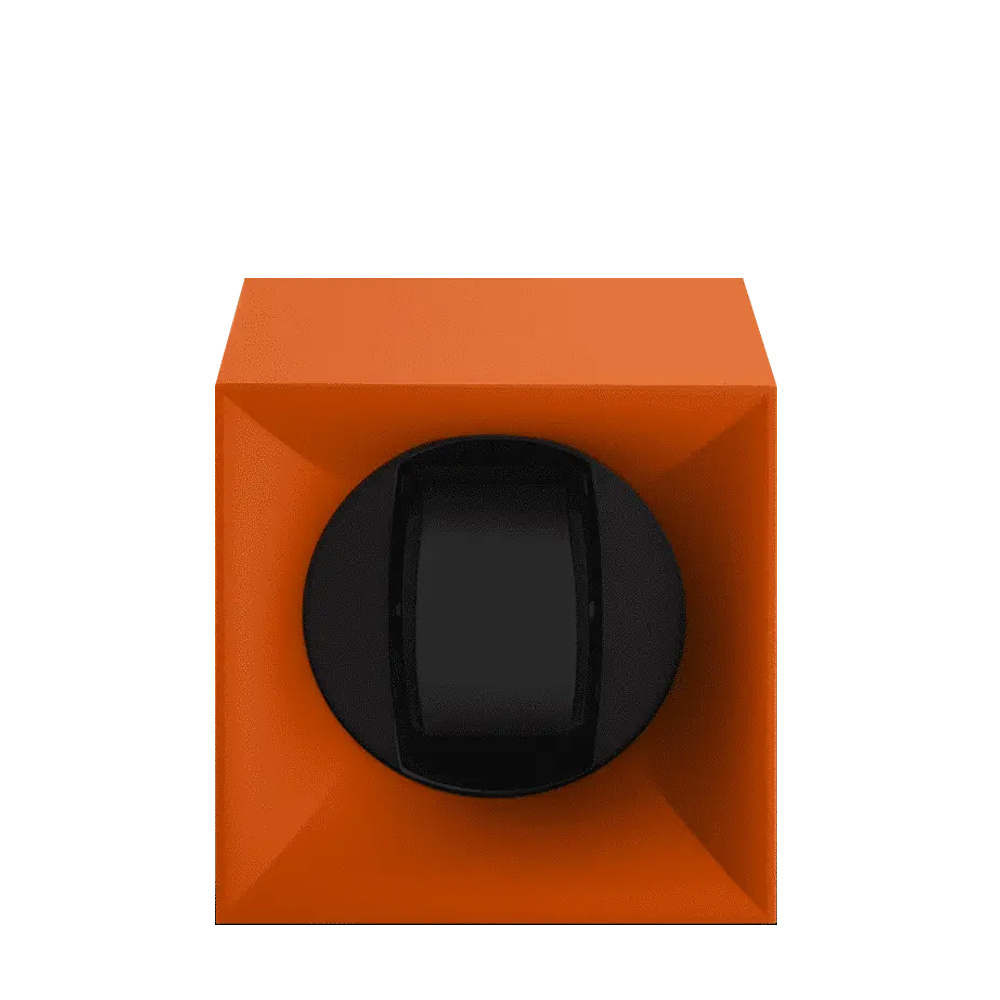 SWISS KUBIK Uhrenbeweger ABS Starterbox - Orange