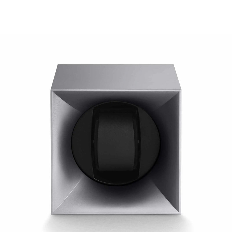 SWISS KUBIK Uhrenbeweger ABS Starterbox - Silber