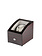 LuxTech Uhrenbeweger  LT-1011-2EB Braun  für 2 Uhren