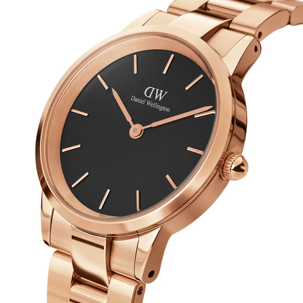 Daniel Wellington  Iconic Link Roségold Black DW00100210
