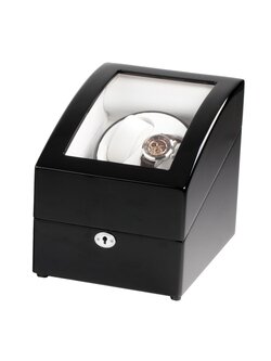 LuxTech Uhrenbeweger  LT-1011-2BL Black für 2 Uhren