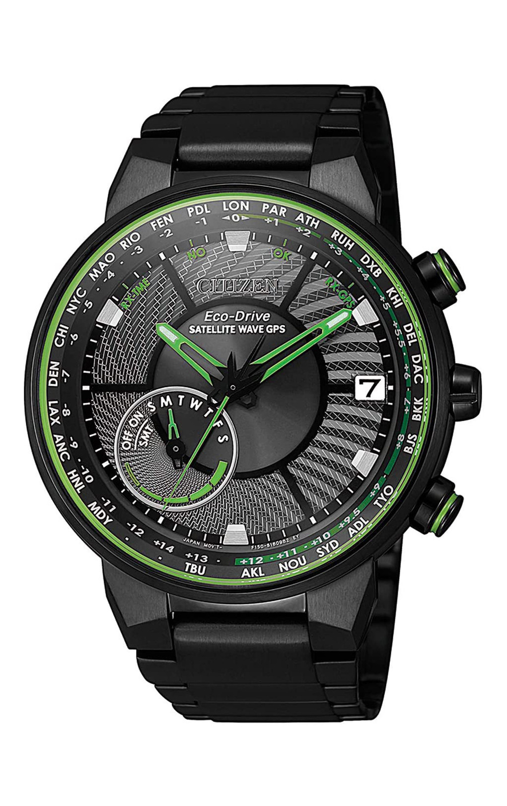 Citizen Satellite Wave GPS CC3075-80E