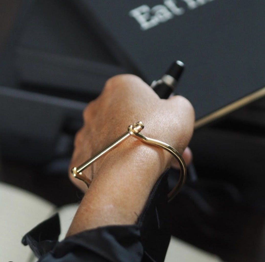 ROBUR HOPPLA  Armreif gold 18K