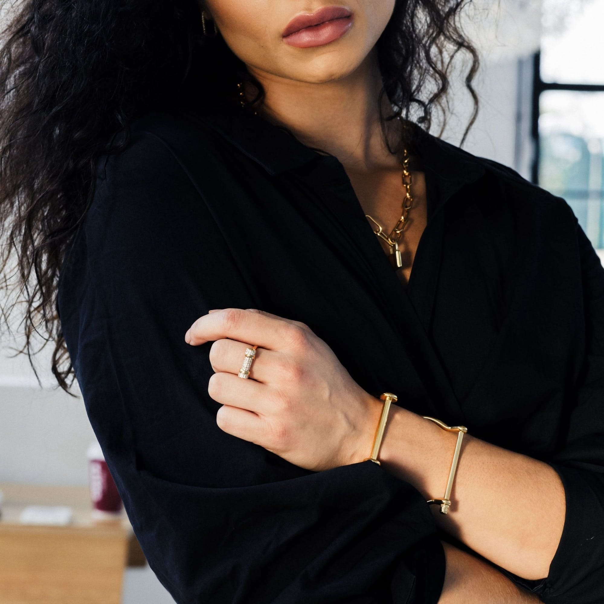 ROBUR HOPPLA  Armreif gold 18K