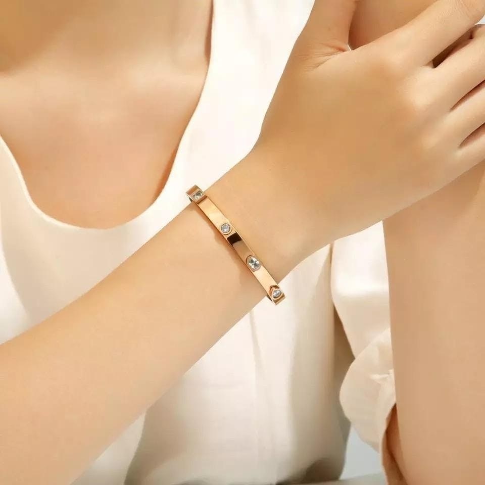 ROBUR HOPPLA  Armreif gold 18K