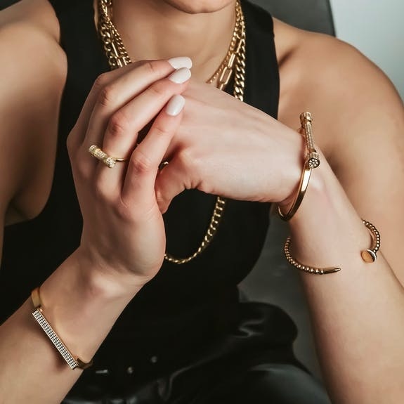 ROBUR HOPPLA  Armreif gold 18k