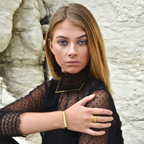 ROBUR HOPPLA Armreif gold 18K