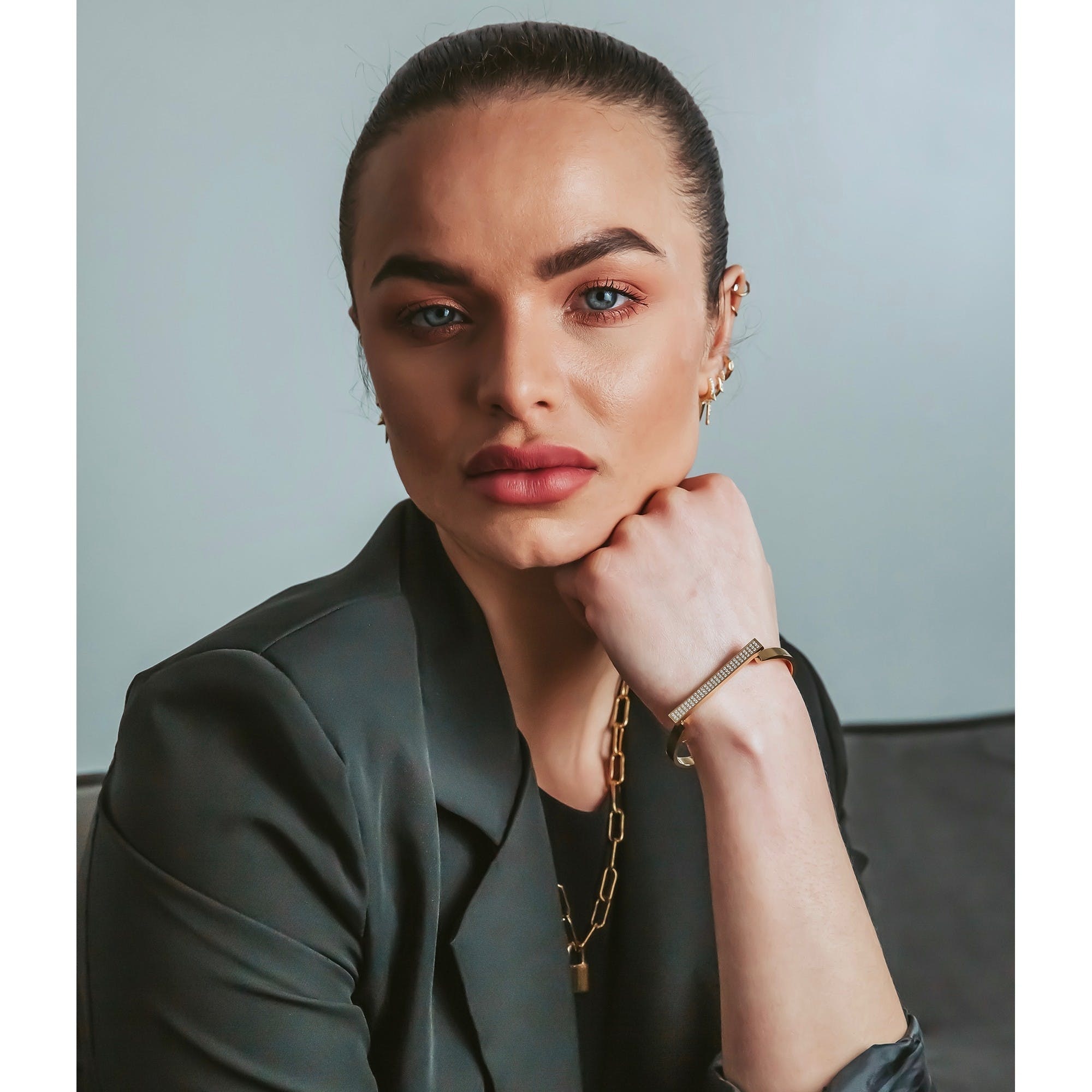 ROBUR HOPPLA Armreif gold 18K