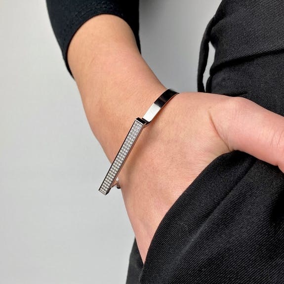 ROBUR HOPPLA  Armreif silber