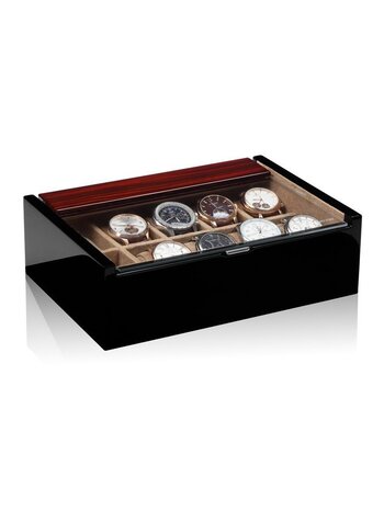 Modalo Lucia Uhrenbox für 10 Uhren Makassar-Beige