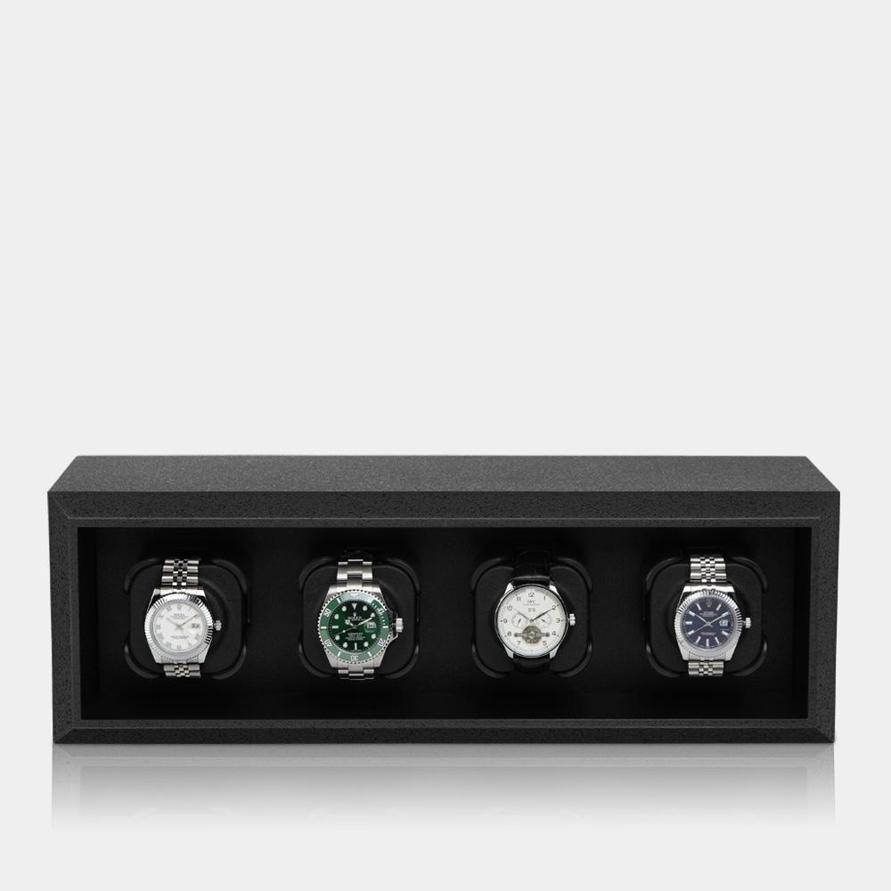 Modalo Uhrenbeweger Affinity LV3 für 4 Uhren schwarz