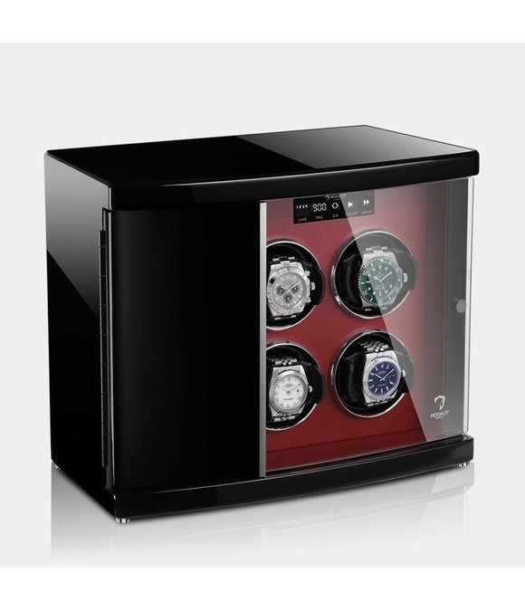 Modalo  UHRENBEWEGER TIMELESS 4+2 - SCHWARZ ROT