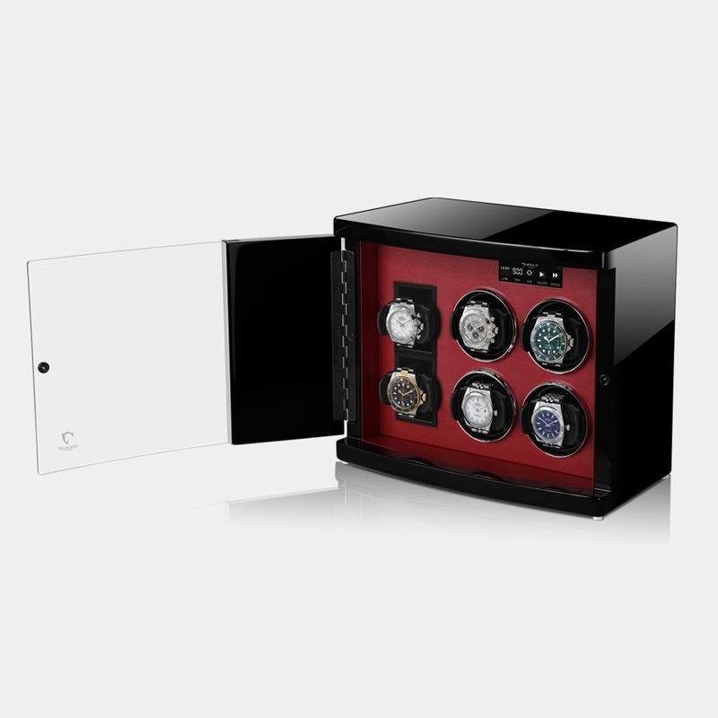 Modalo  UHRENBEWEGER TIMELESS 4+2 - SCHWARZ ROT