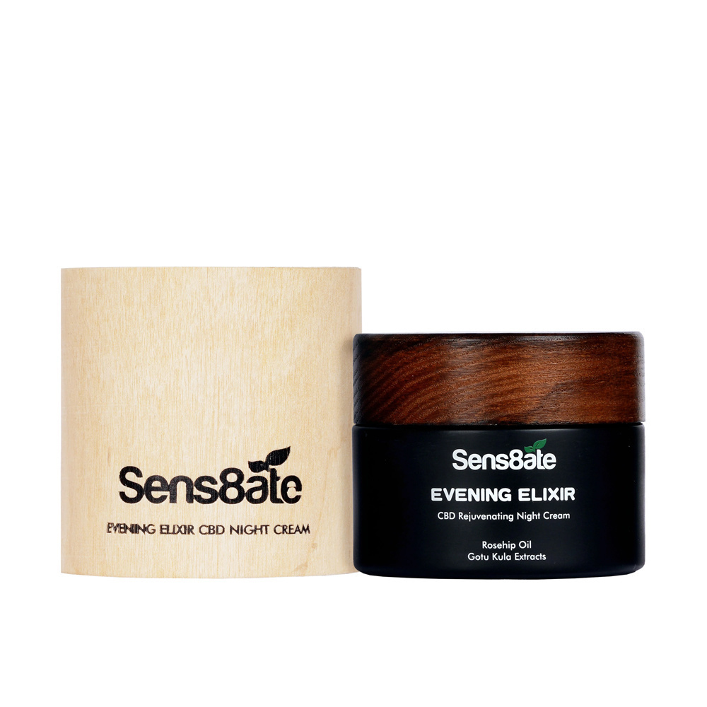 Sens8ate Skincare Nachtcreme Elixir mit CBD