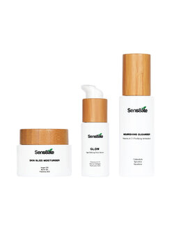 Sens8ate Skincare Hydrat & Glow Set Trio