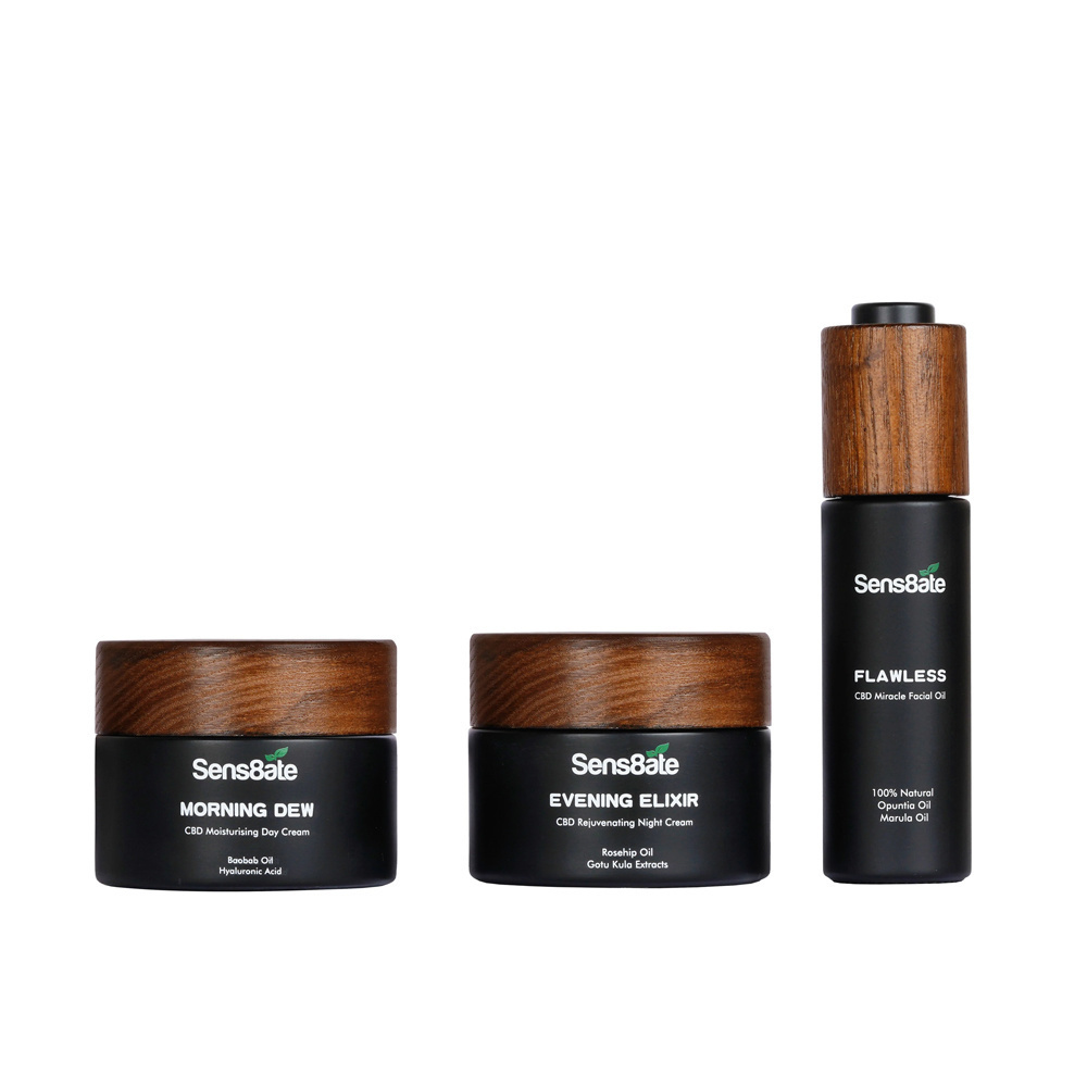 Sens8ate Skincare CBD Wiederherstellungs- und Balance-Set